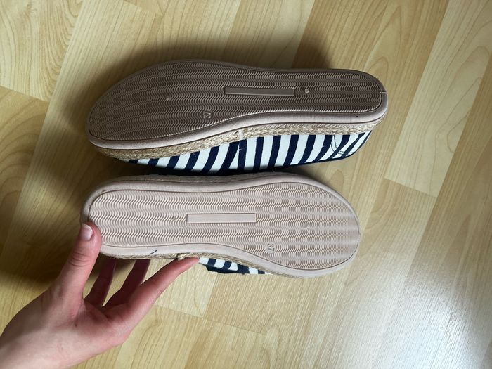 Mocassins bleu marine et blanc Chaussea taille 37 - photo numéro 2
