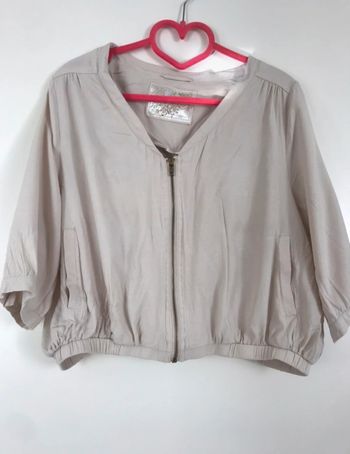 Veste légère beige