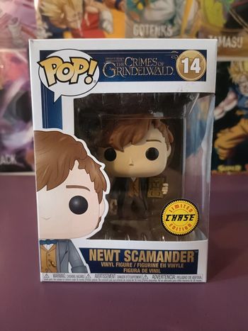 Figurine Funko Pop Newt Scamander 14 limite chase edition rare