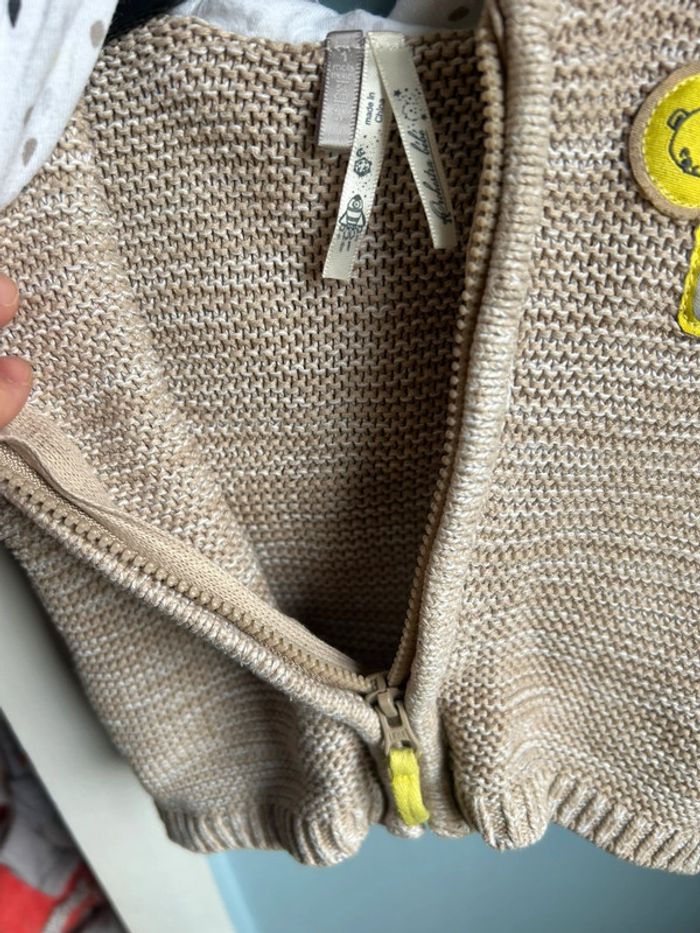 Gilet marron clair , 1 mois , orchestra - photo numéro 4