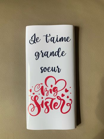 Tablette chocolat personnalisé