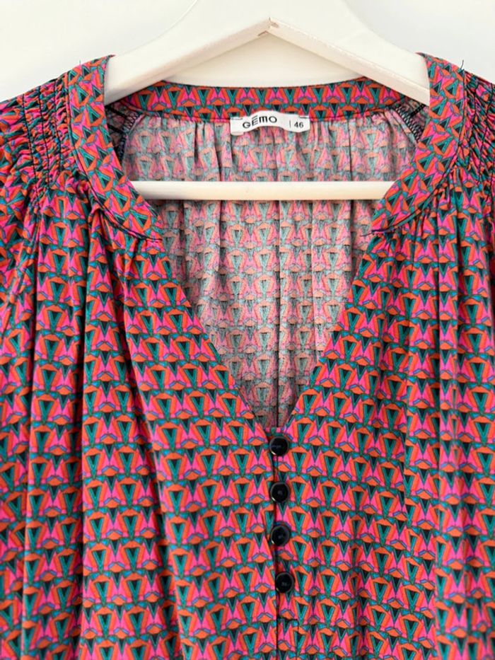 Superbe blouse fluide neuve Gemo 🌸 46 - photo numéro 8