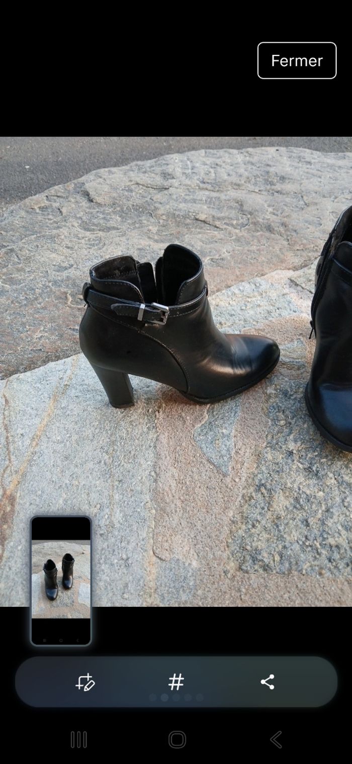 Bottine noire - photo numéro 2