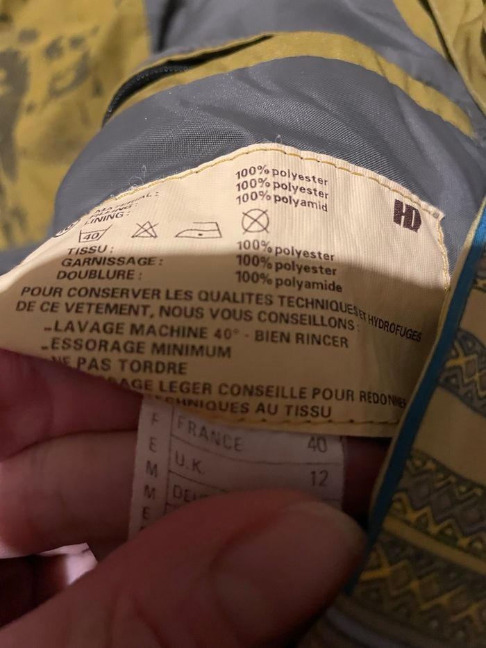 Combinaison ski vintage henri duvillard - photo numéro 5