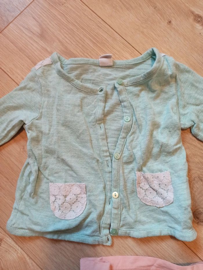 Ensemble jupe, t-shirt manches longues et gilet - photo numéro 8