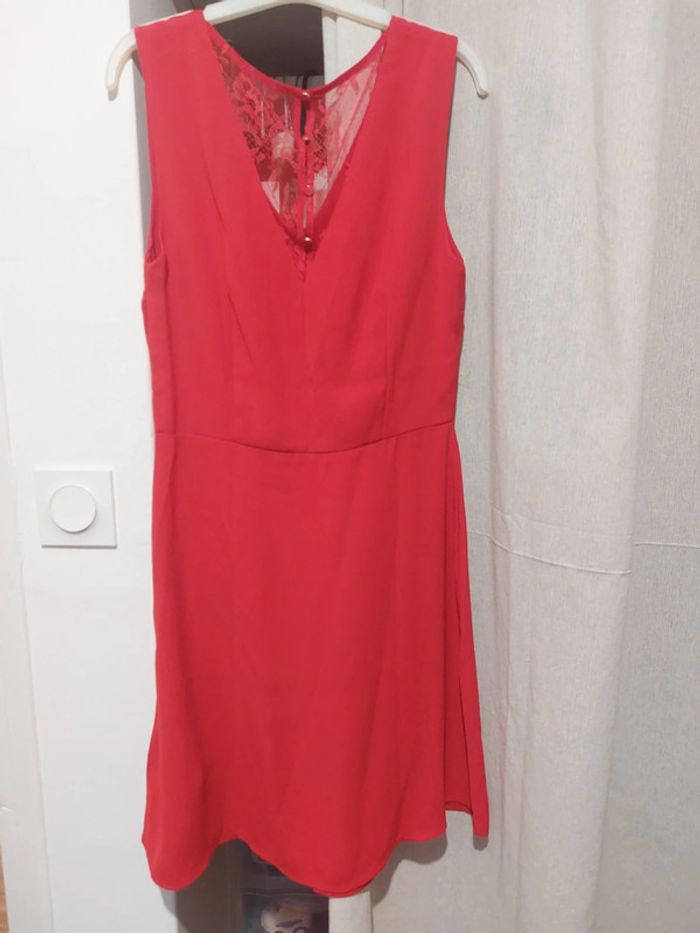 Robe rouge Camaïeu - 36 - photo numéro 2