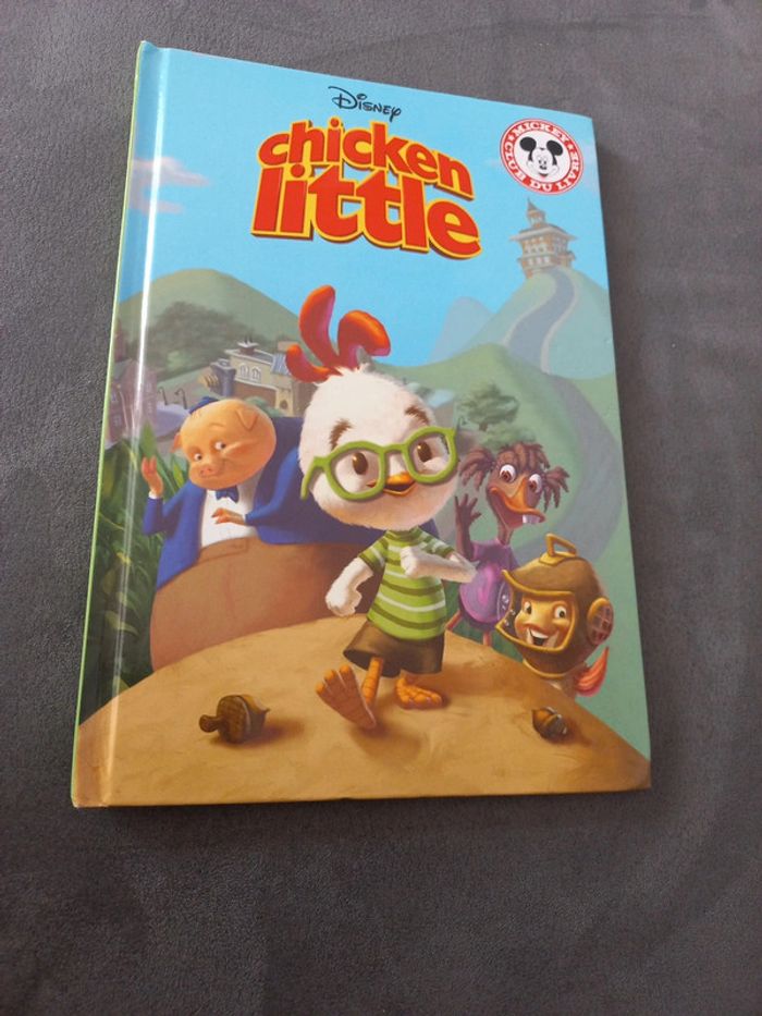 Club du livre mickey disney chicken little