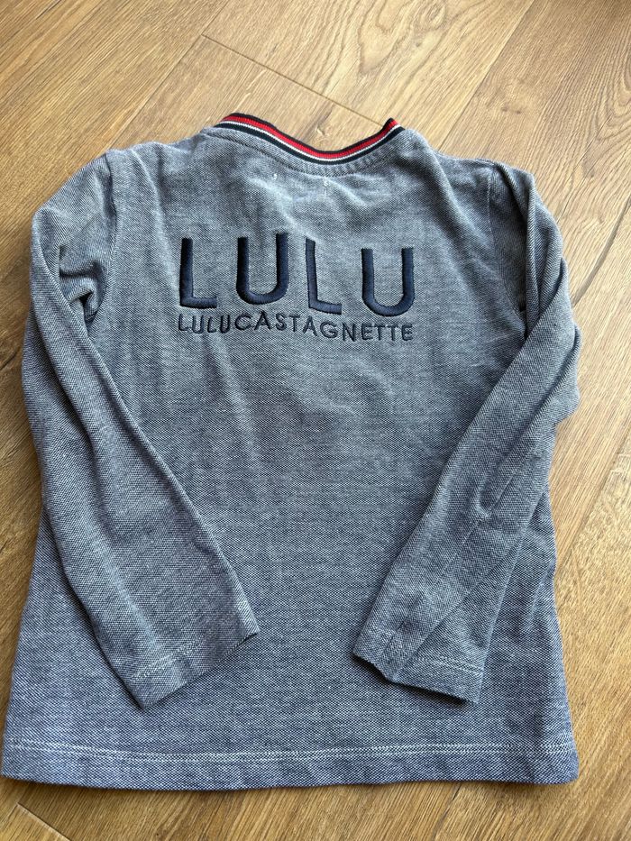 T shirt manches longues lulu castagnette - photo numéro 5