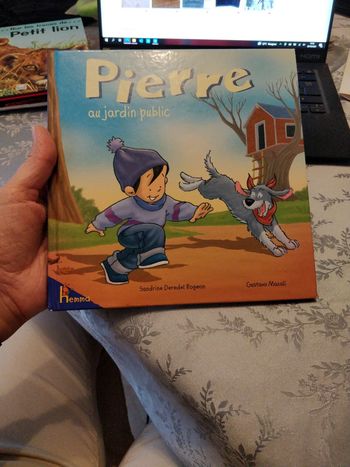 Livre "Pierre au jardin public"