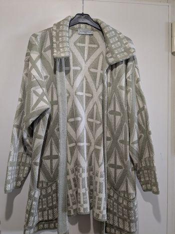 Magnifique veste vintage A D'horville Paris vert kaki. Taille 48/50