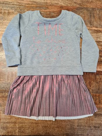 Robe 2 ans effet pull jupe