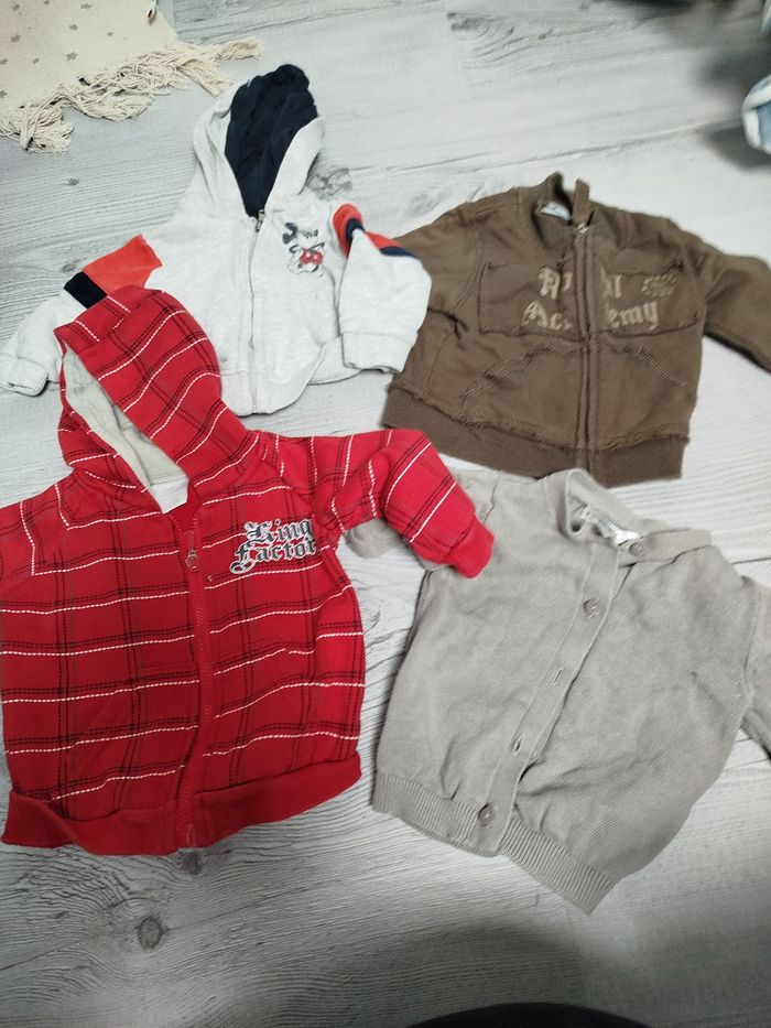 Lot vestes et gilets