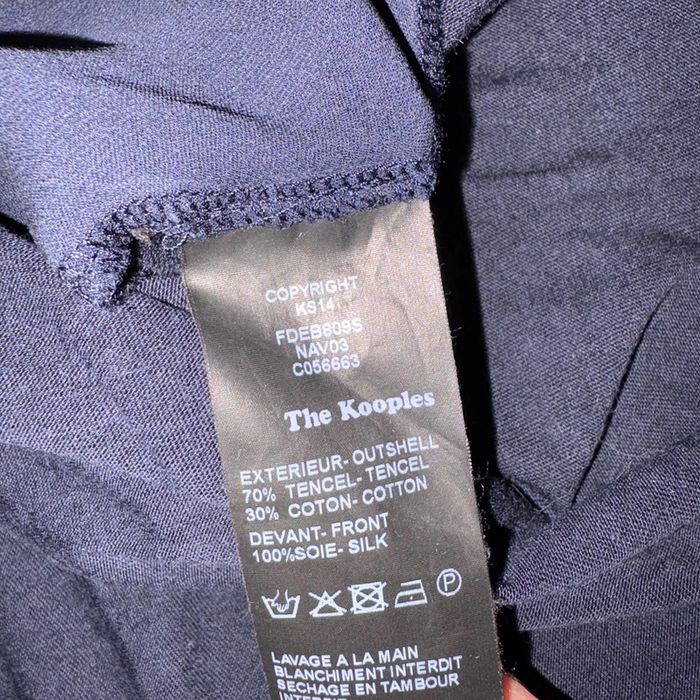 Débardeur The Kooples • bleu marine • 38 🌿 - photo numéro 3
