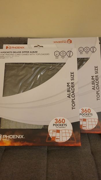 Classeur toploader pour carte pokemon