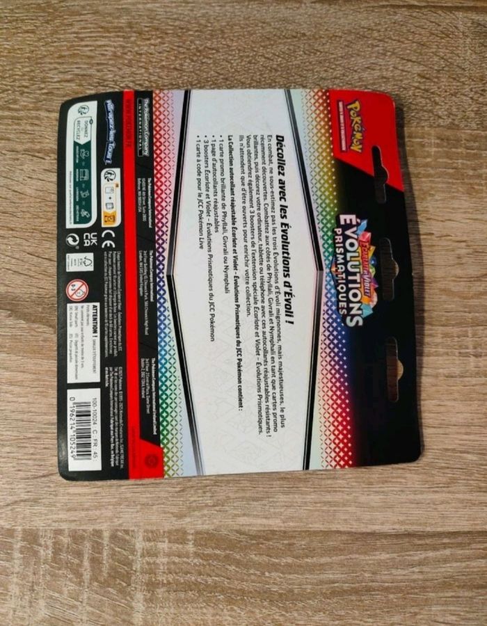 Tripack Pokemon Givrali Évolutions prismatiques EV8.5 - photo numéro 2