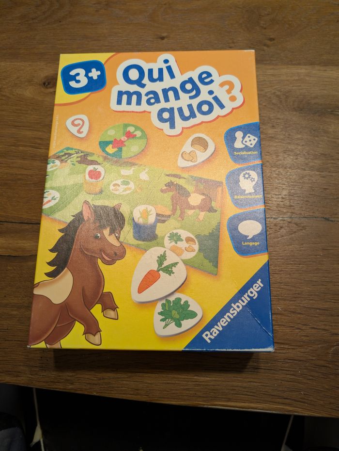 Jeu "qui mange quoi?"