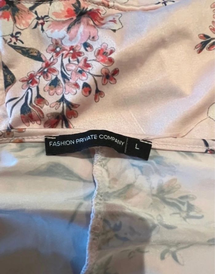 Blouse femme fleuri taille L 40 fashion private company - photo numéro 4