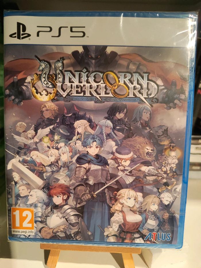 Jeu PS5 Unicorn Overlord neuf sous blister