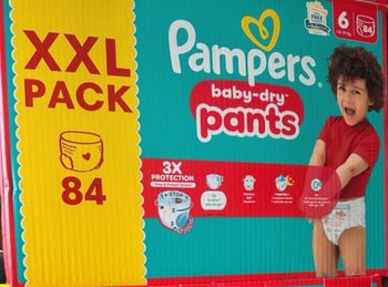 Pampers pants taille 6