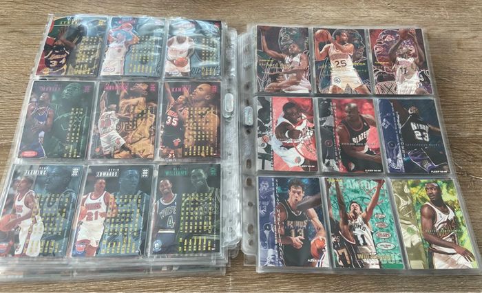 Lot de 149 cartes fleers 95-96 nba vintage - photo numéro 11