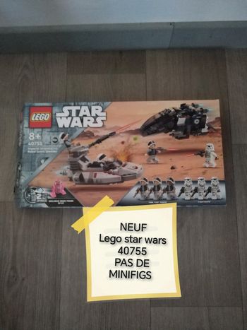Lego star wars 40755 neuf pas de minifigs