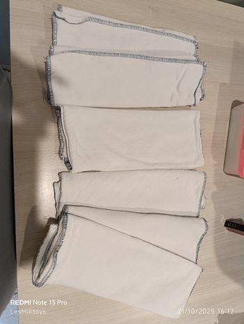 Lot trifolds cael créations triple chanvre