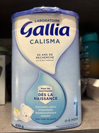 Lait gallia 1er âge x2
