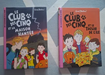 📚 Lot de 2 livres "Le Club des Cinq" - Comme neufs 📚