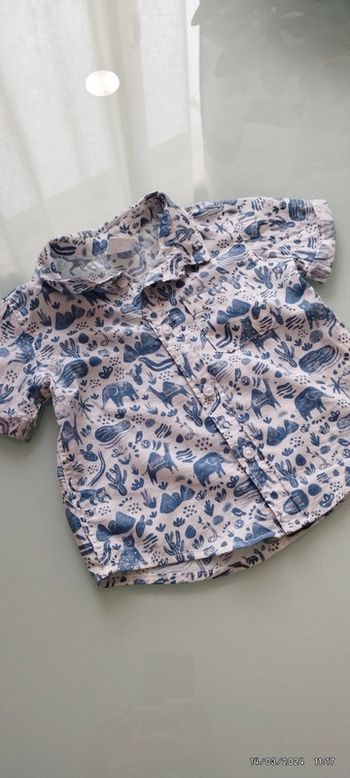 Chemise bébé garçon