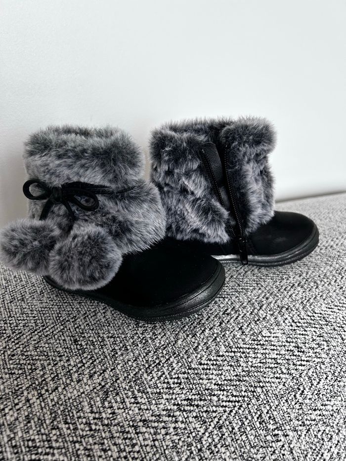 Bottines bébé noires - photo numéro 3