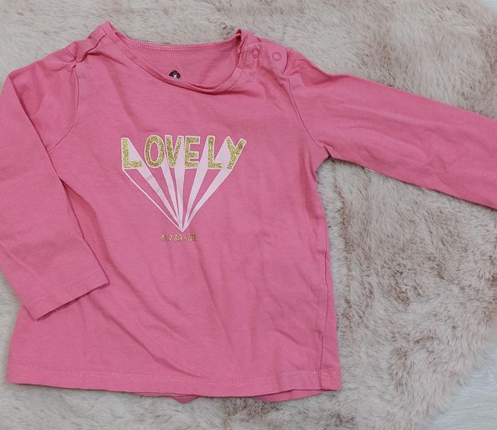 T-shirt 24 mois " Lovely"