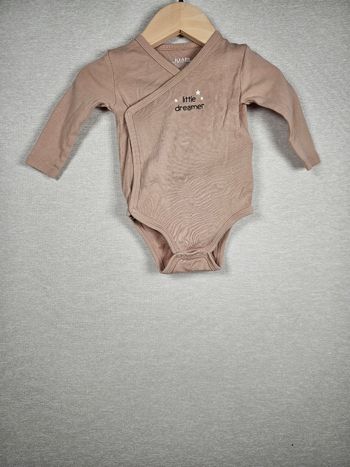 Bodie manche longue kiabi 6 mois 63-69 cm 