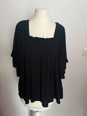 Blouse, chemisier noir M
