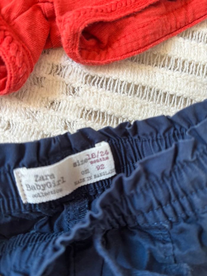 2 short fille Zara 18/24 mois - photo numéro 4