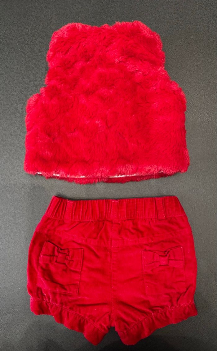 Ensemble gilet et short 6 mois - photo numéro 3