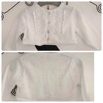 Gilet blanc Orchestra taille 1 mois
