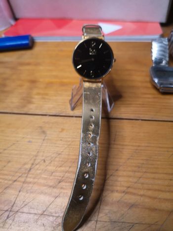 Montre ice watch dorée pour femme