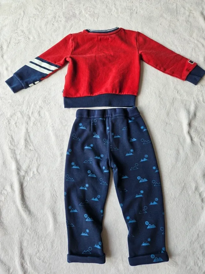 Tenue sweat + pantalon okaidi 3 ans 98cm - photo numéro 7