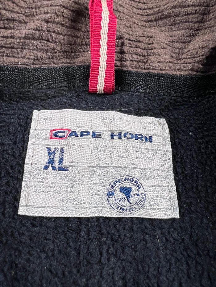 Pull Camionneur Cape Horn Noir & Marron – Taille XL - photo numéro 7