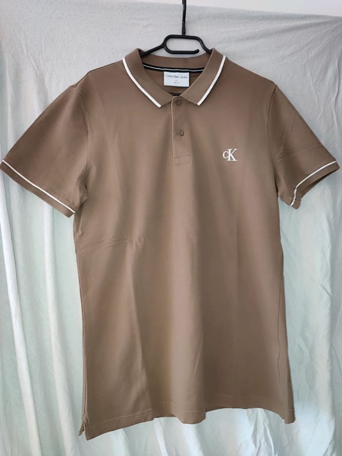 Polo Calvin Klein slim fit taille XL
