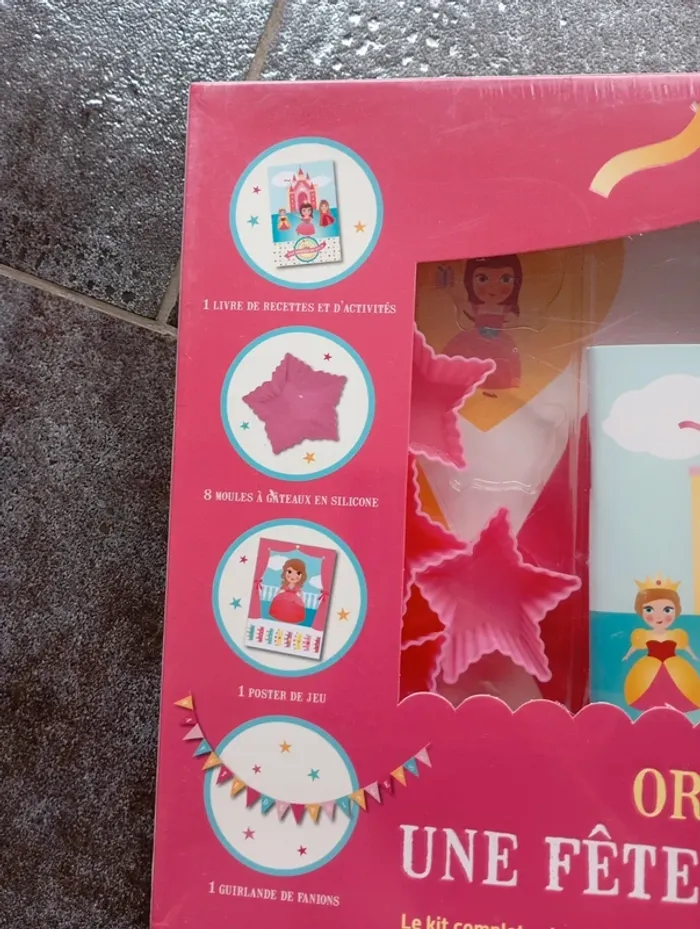 Coffret organiser une fête de princesse - photo numéro 2