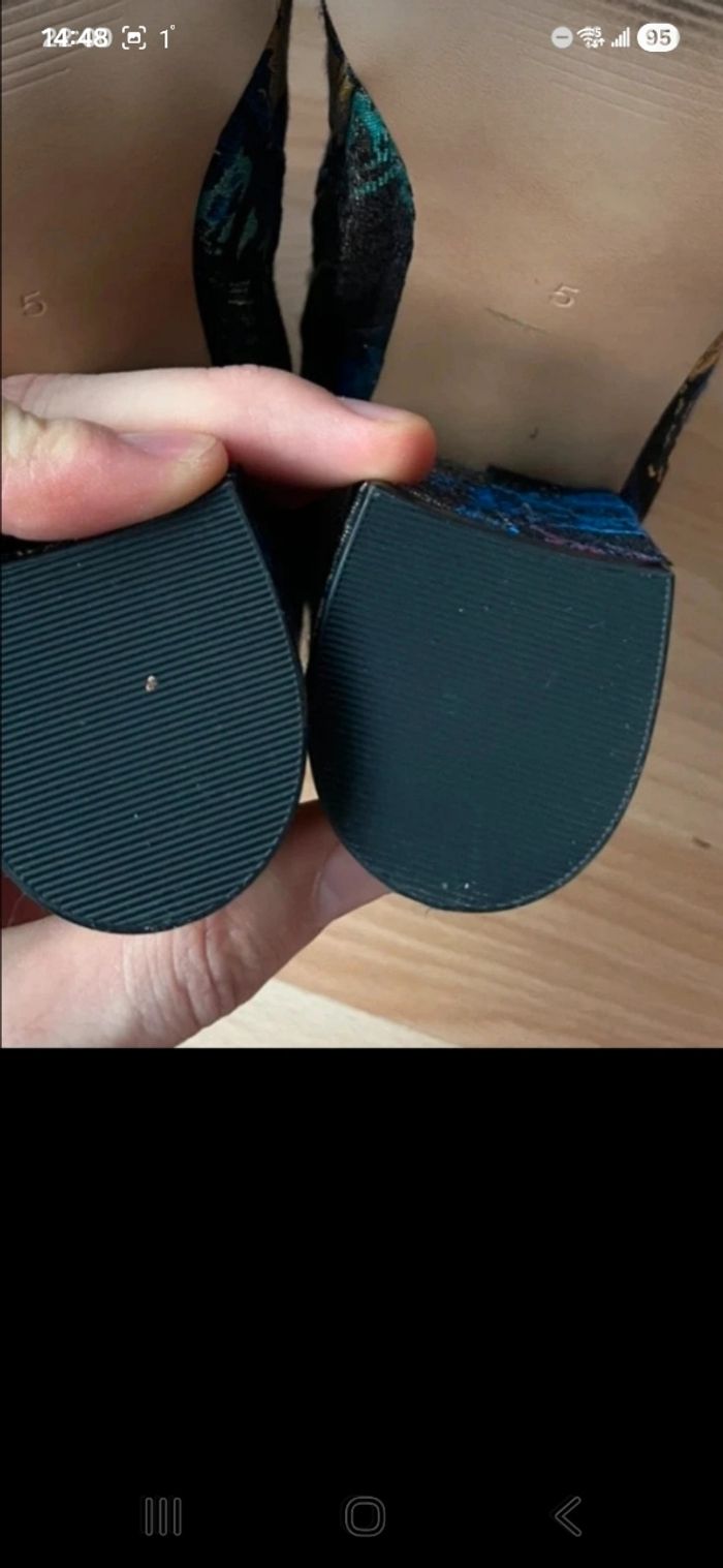 Bottine à Talon. Multicolores Asos - photo numéro 3