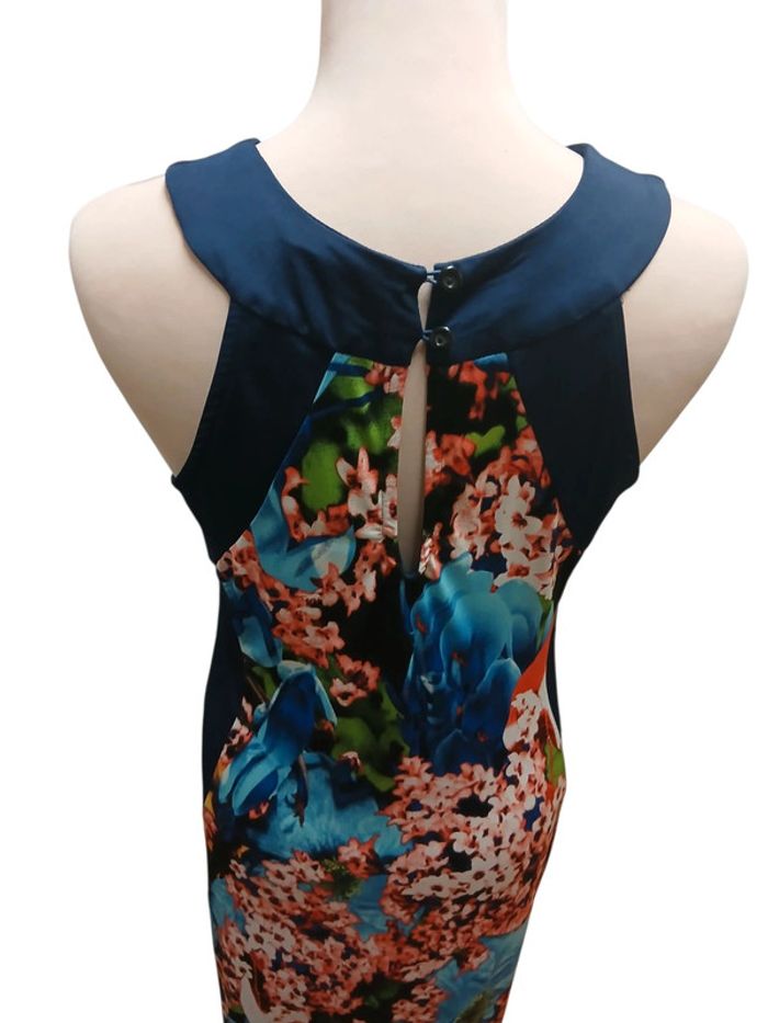 Robe d'été imprimé fleuries taille 42 - photo numéro 3