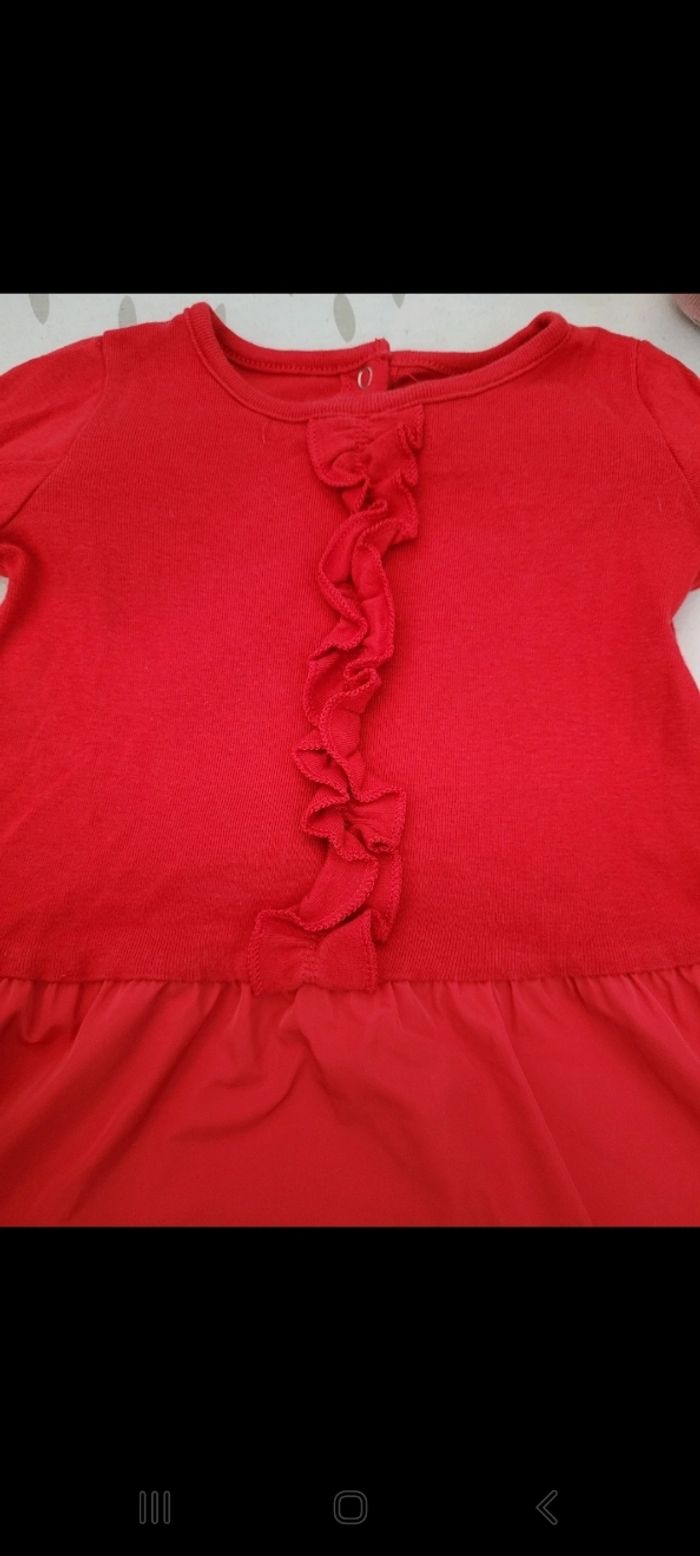 Robe à manches longues Petit Bateau 12 mois - photo numéro 2
