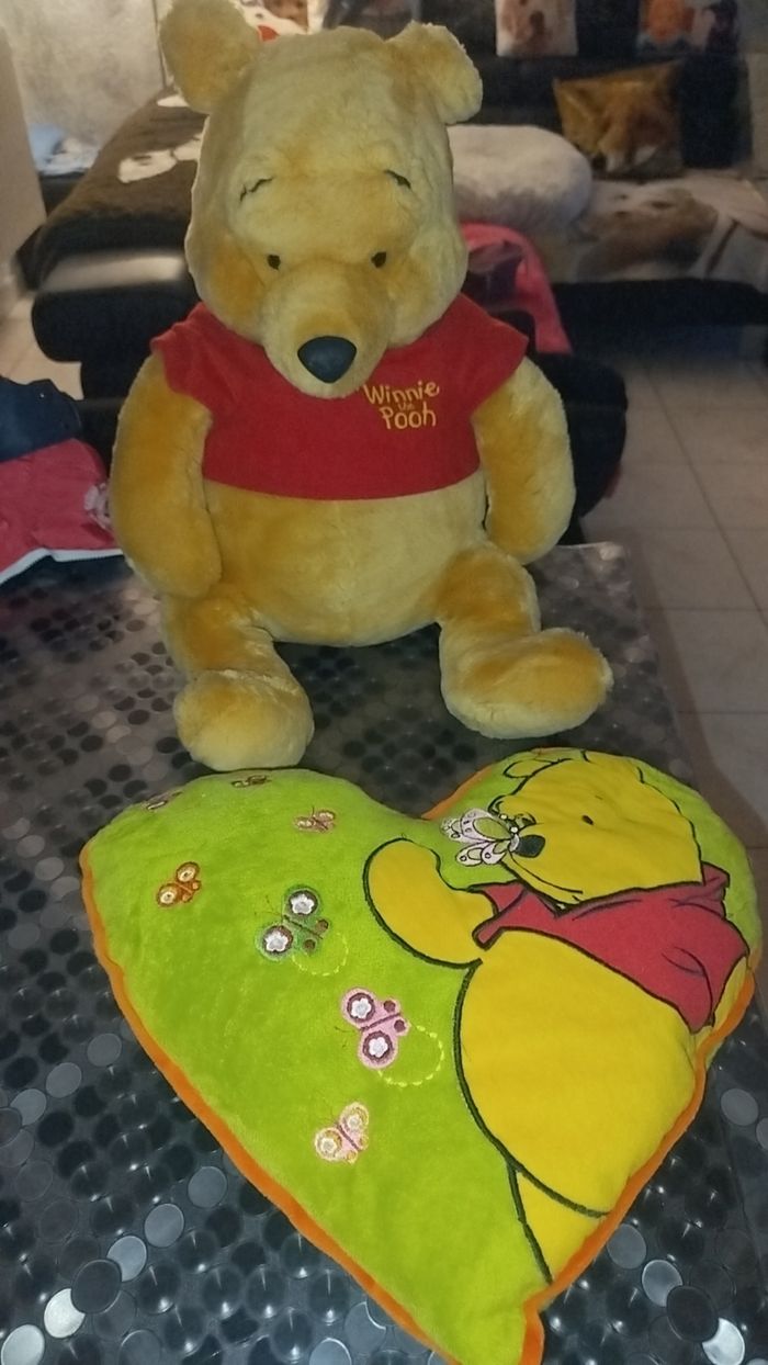 Lot peluches Winnie pooh