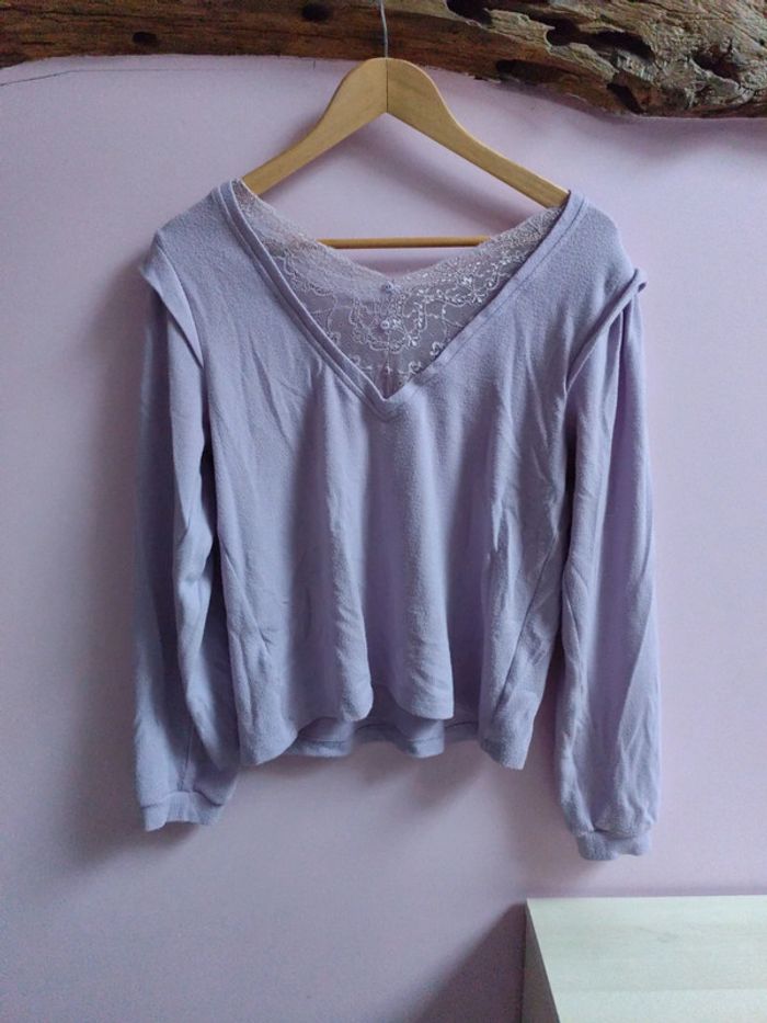 Sweat lila - photo numéro 2