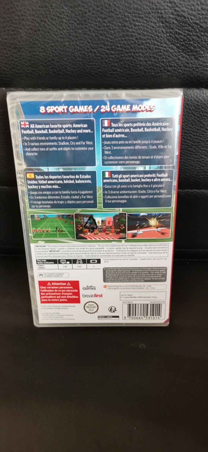 Jeu Nintendo switch instant sports all-stars neuf sous blister - photo numéro 2