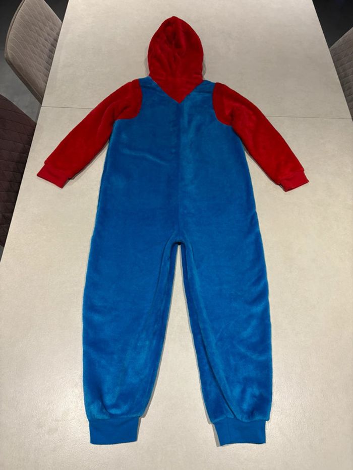 Combinaison avec capuche super Mario Nintendo taille 8 ans toute douce neuve - photo numéro 5