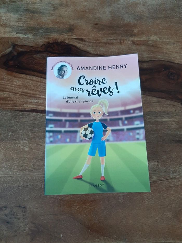 Livre enfant Croire en ses rêves d'Amandine Henry