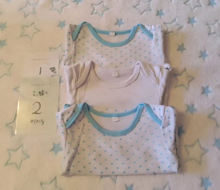 Lot de 3 bodies.